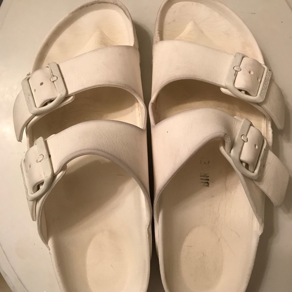 White Birkenstocks -Waterproof